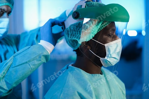 Preview: Doctors preparing to work inside hospital during coronavirus pandemic outbreak