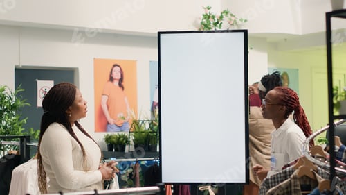 Preview: Client helped by worker in SH shop