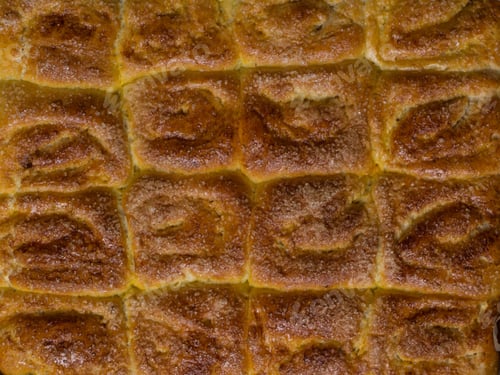 Preview: Buns On A Baking Tray (Full Tray Of Fresh Baking)