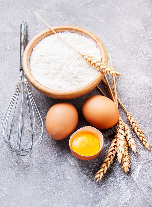 Preview: Baking ingredients