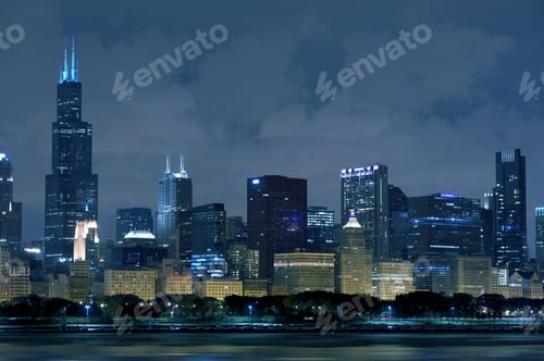 Preview: Chicago Illinois Skyline