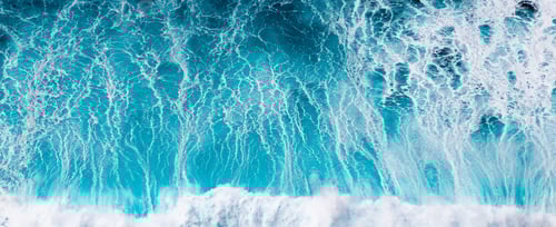 Preview: abstract aerial view background of blue waves