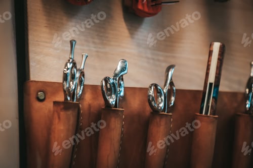 Preview: Background of professional scissors