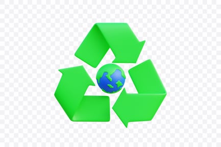 Preview: Recycle Symbol Sustainability Concept