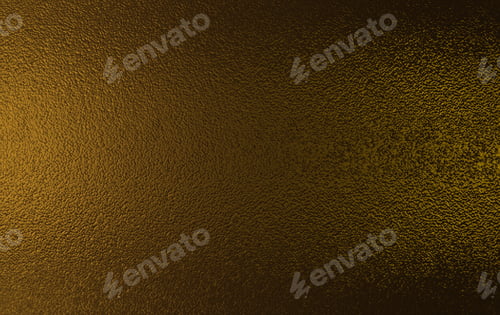 Preview: Dark gold foil glass texture background. Abstract gradient bright light reflection and shiny rough