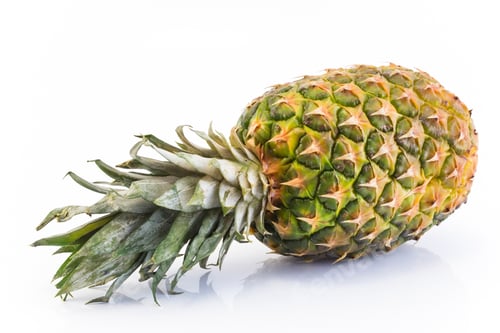 Preview: Pineapple Isolated on White Background