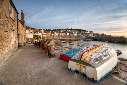 Preview: Mousehole Harbour in Cornwall