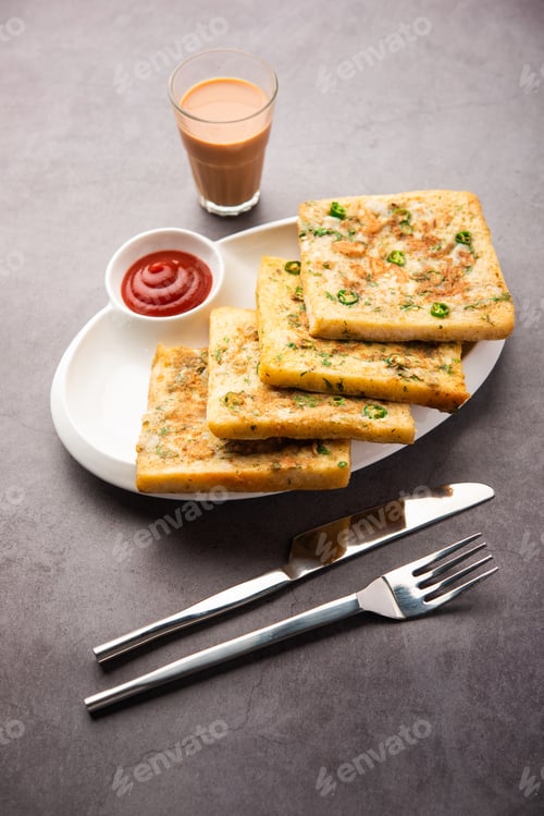 Preview: Bread Omlette