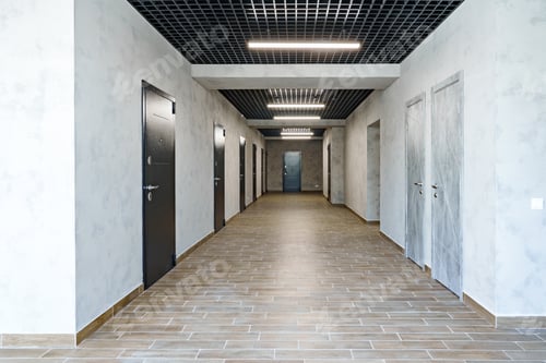 Preview: Modern open space office interior for background