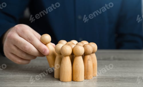 Preview: Selecting workers from a pool of candidates.
