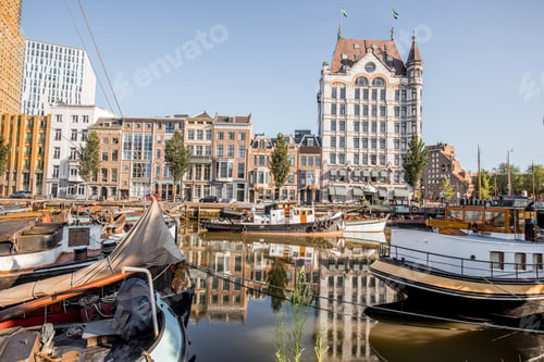 Preview: Rotterdam city in Netherlands