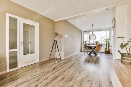 Preview: A stylish empty room with