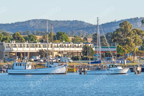 Preview: Boats at St Helens, Tasmania