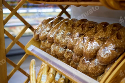 Preview: Bread products in the store