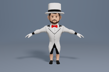 Preview: Medieval character gentleman