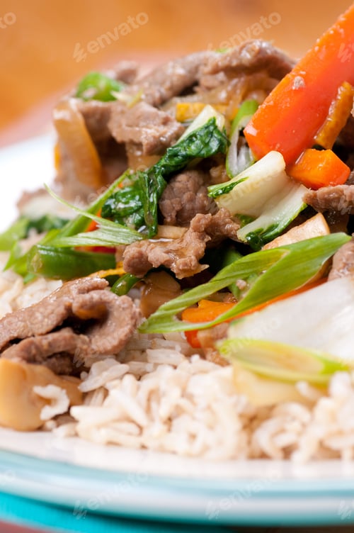 Preview: beef stir fry for supper