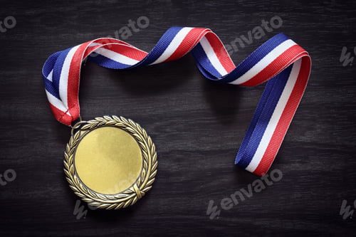 Vista previa: Medalla de oro olímpica