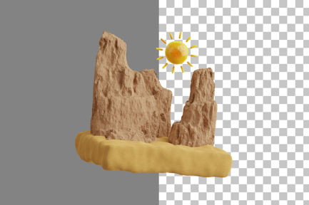 Preview: Desert 3D Icon
