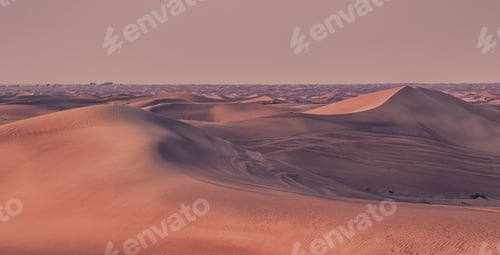 Preview: Beautiful sand dunes in the desert.