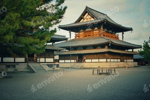 Preview: Shot of Horyu-ji Ikaruga in Japan