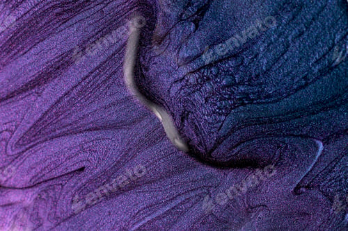 Preview: Acrylic pour painting abstract background.Beautiful wave of liquid glittering texture.