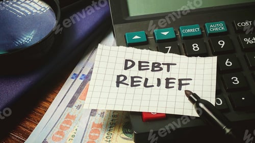 Preview: Financial Debt Relief: Calculator and Money Used for Managing Financial Burden