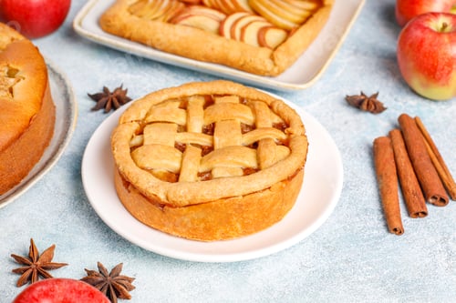 Preview: Homemade apple pie,cake and galette.