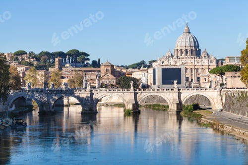 Preview: Rome and Vatican city skyline