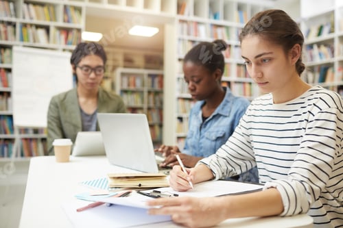 Preview: Students preparing for exams