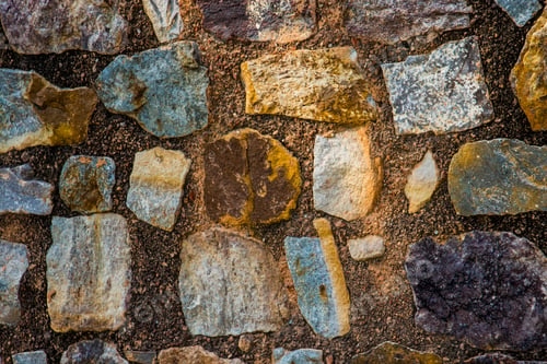 Preview: Background of ancient stone wall.