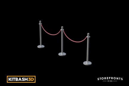 Preview: Kitbash: Storefronts - Velvet Rope Line