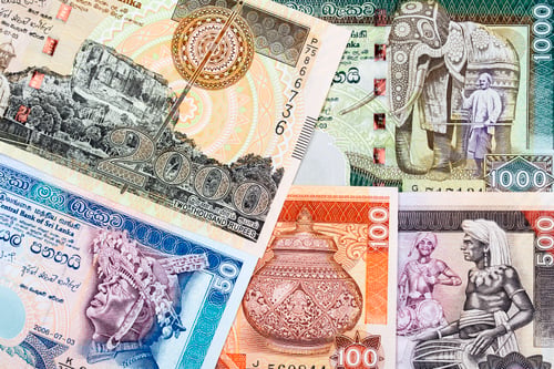 Preview: Old Sri Lankan money - Rupee