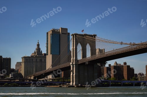 Preview: Brooklyn Bridge with Manhattan Skyline