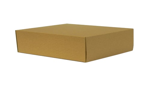 Preview: Cardboard Box isolated on a White background