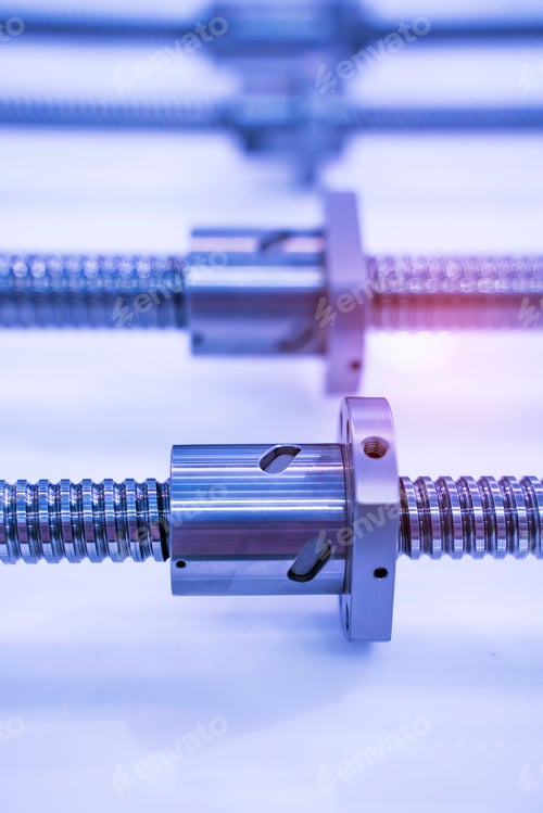 Preview: The Lead Screw Shaft Spare Part Of Cnc Machine