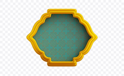 Preview: Islamic Geometric Frame