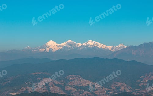 Preview: Landscape view of Mountain range