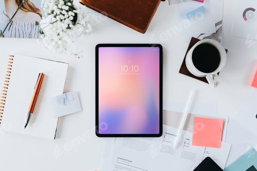 Preview: Workstation with digital tablet