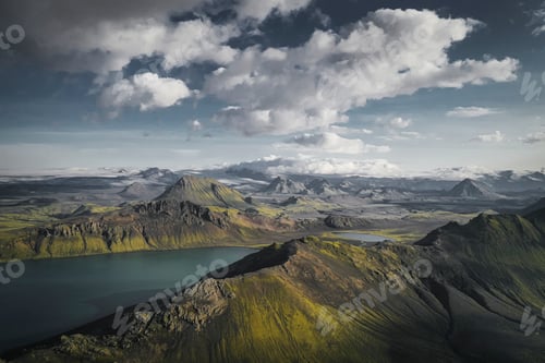 Preview: Blue lake in Iceland in Iceland