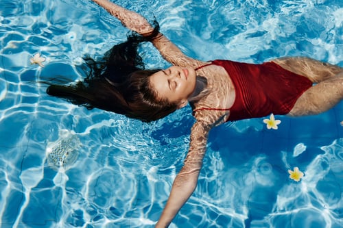 Preview: Pool female summer girl water