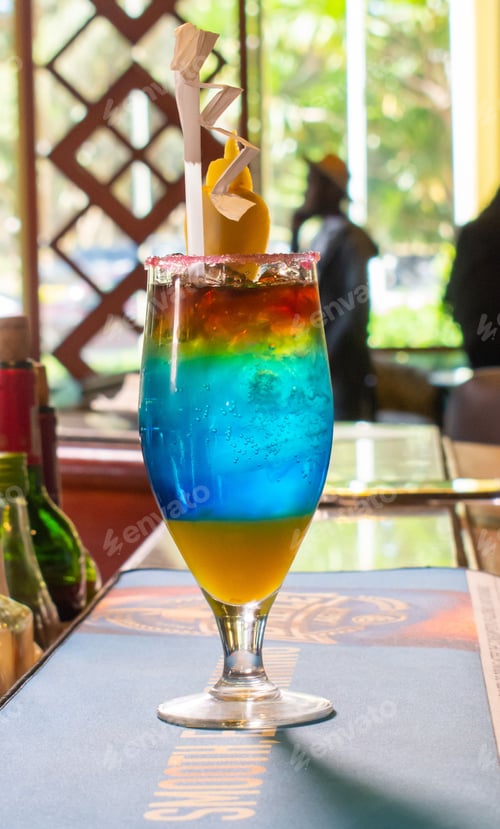 Preview: Rainbow nuclear cocktail prepared in africa