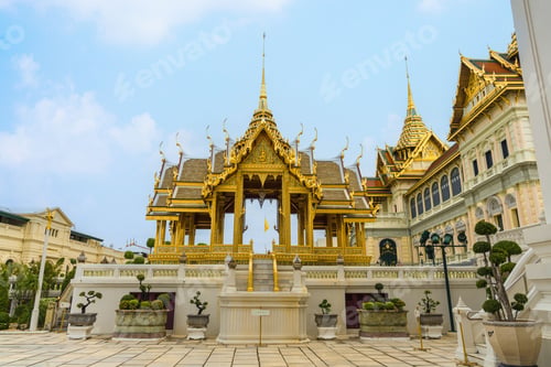 Preview: Aphorn Phimok Prasat Pavilion of Chakri Maha Prasat Hall in Bangkok, Thailand