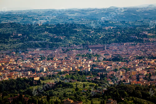 Preview: Aerial view to Florence city