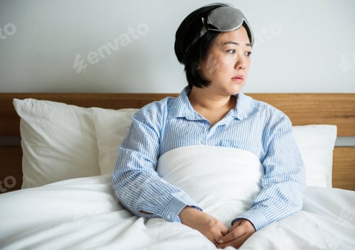 Preview: A woman waking up