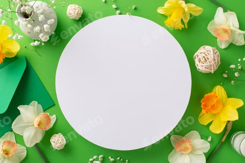 Preview: Share the joy of spring with captivating narcissus and gypsophila