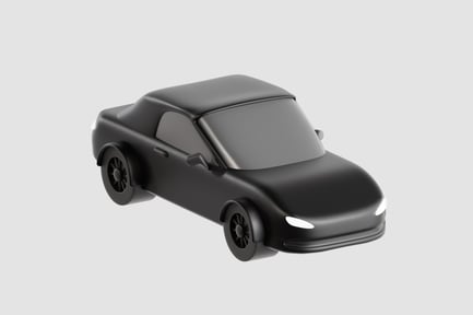 Preview: Black Sedan Car