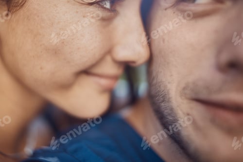 Preview: Close-up image of loving romantic couple