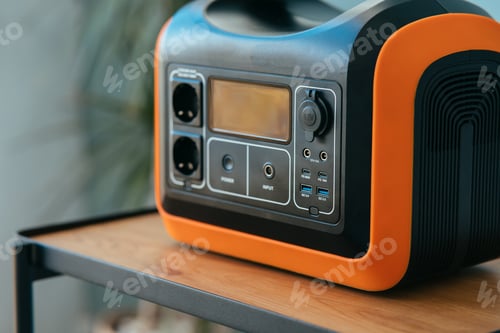 Preview: portable power station at home interior