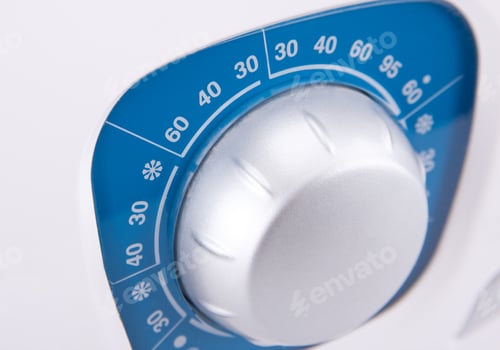 Preview: Close-Up View Of Washing Machine Control Panel