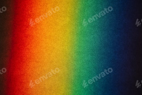 Preview: A Prism Full Rainbow Light Background Overlay